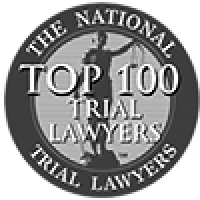 The National Trial Lawyers top 100 trial lawyers seal